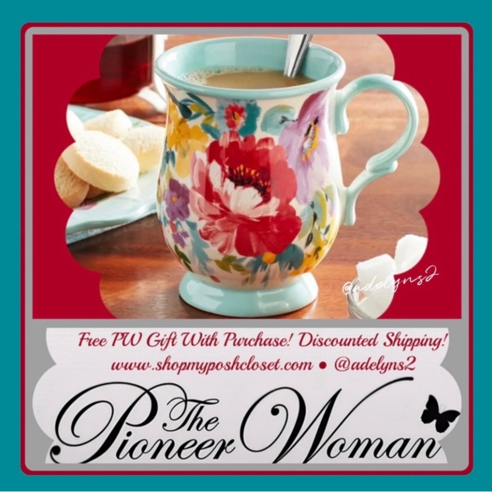 🌺 New The Pioneer Woman Sweet Romance Ceramic Coffee Mug, 17-oz - Picture 6 of 10